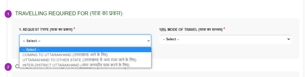 uttarakhand tourism e pass registration